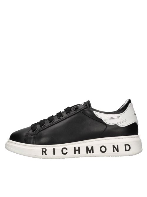 Sneakers in pelle JOHN RICHMOND | 22801 BNERO-BIANCO